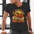 Teacher All Teachers Love Brains Halloween Party Men's V-Neck T-Shirt, gift for family, gift for coworker Teacher All Teachers Love Brains Halloween Party Men's V-Neck T-Shirt, gift for family, gift for coworker