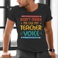 Teacher Voice Teacherlife Primary School Teacher Men's V-Neck T-Shirt, gift for family, gift for coworker Teacher Voice Teacherlife Primary School Teacher Men's V-Neck T-Shirt, gift for family, gift for coworker
