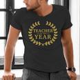 Teacher Of The Year Greatest Ever Award Day Men's V-Neck T-Shirt, gift for family, gift for coworker Teacher Of The Year Greatest Ever Award Day Men's V-Neck T-Shirt, gift for family, gift for coworker