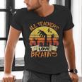 All Teachers Love Brains Shirt Halloween Teachers Men's V-Neck T-Shirt, gift for family, gift for coworker All Teachers Love Brains Shirt Halloween Teachers Men's V-Neck T-Shirt, gift for family, gift for coworker