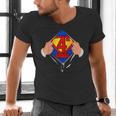 Teachers Are Superheroes 4th Grade Super Teacher Staff Men Women Men's V-Neck T-Shirt, Super Teacher Shirts, 4th Grade Teacher Shirts, gift for family, gift for coworker