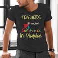 Teachers Are Superheroes First Day School T-Shirt Men's V-Neck T-Shirt, gift for family, gift for coworker Teachers Are Superheroes First Day School T-Shirt Men's V-Neck T-Shirt, gift for family, gift for coworker