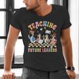 Teaching Future Leaders Teacher Back To School Cute Goose Men's V-Neck T-Shirt, Future Teacher Shirts, gift for family, gift for coworker Teaching Future Leaders Teacher Back To School Cute Goose Men's V-Neck T-Shirt, Future Teacher Shirts, gift for family, gift for coworker
