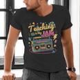 Teaching Is My Jam Groovy Retro Teacher Back To School Men's V-Neck T-Shirt, Groovy Teacher Shirts, gift for family, gift for coworker Teaching Is My Jam Groovy Retro Teacher Back To School Men's V-Neck T-Shirt, Groovy Teacher Shirts, gift for family, gift for coworker