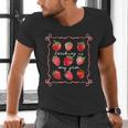 Teaching Is My Jam Strawberry Kinder Team Teacher Men's V-Neck T-Shirt, gift for family, gift for coworker Teaching Is My Jam Strawberry Kinder Team Teacher Men's V-Neck T-Shirt, gift for family, gift for coworker