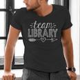 Team Library Tee Teacher Student Back To School Men's V-Neck T-Shirt, gift for family, gift for coworker Team Library Tee Teacher Student Back To School Men's V-Neck T-Shirt, gift for family, gift for coworker