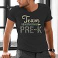 Team Pre-K Camo Pre-K Teacher Camouflage Men's V-Neck T-Shirt, gift for family, gift for coworker Team Pre-K Camo Pre-K Teacher Camouflage Men's V-Neck T-Shirt, gift for family, gift for coworker