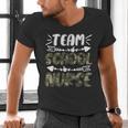 Team School Nurse Camo Teacher Student Back To School For Men Women Men's V-Neck T-Shirt, gift for family, gift for coworker