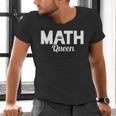 TeeArt Math Mathematics Queen Math Teacher Men's V-Neck T-Shirt, gift for family, gift for coworker TeeArt Math Mathematics Queen Math Teacher Men's V-Neck T-Shirt, gift for family, gift for coworker