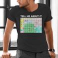 Tell Me About It Speech Language Pathology AAC Sped Teacher Men's V-Neck T-Shirt, gift for family, gift for coworker