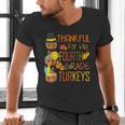 Thankful For My 4th Grade Turkey Thanksgiving Turkey Teacher Men's V-Neck T-Shirt, 4th Grade Teacher Shirts, gift for family, gift for coworker Thankful For My 4th Grade Turkey Thanksgiving Turkey Teacher Men's V-Neck T-Shirt, 4th Grade Teacher Shirts, gift for family, gift for coworker