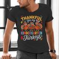 Thankful For My Kindergarten Turkeys Thanksgiving Teacher Men's V-Neck T-Shirt, gift for family, gift for coworker Thankful For My Kindergarten Turkeys Thanksgiving Teacher Men's V-Neck T-Shirt, gift for family, gift for coworker