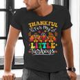 Thankful For My Little Turkeys Teacher Thanksgiving Teachers Men's V-Neck T-Shirt, gift for family, gift for coworker Thankful For My Little Turkeys Teacher Thanksgiving Teachers Men's V-Neck T-Shirt, gift for family, gift for coworker