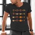 Thanksgiving Order Of Operations Turkey Quiz Math Teacher Men's V-Neck T-Shirt, gift for family, gift for coworker