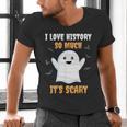 History Teacher Halloween History Class School For Men Women Kids Men's V-Neck T-Shirt, History Teacher Shirts, gift for family, gift for coworker