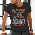 Trucker Truck Driver Vintage My Teacher Was Wrong I Do Get Men's V-Neck T-Shirt, gift for family, gift for coworker