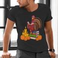 Turkey Reading Books Fall Thanksgiving Teacher Book Men's V-Neck T-Shirt, gift for family, gift for coworker Turkey Reading Books Fall Thanksgiving Teacher Book Men's V-Neck T-Shirt, gift for family, gift for coworker