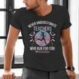 Never Underestimate Teachers Who Runs For Fun Running Teache Men's V-Neck T-Shirt, gift for family, gift for coworker Never Underestimate Teachers Who Runs For Fun Running Teache Men's V-Neck T-Shirt, gift for family, gift for coworker