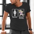 Unicorn History Teacher T-Shirt History Teacher Men's V-Neck T-Shirt, History Teacher Shirts, gift for family, gift for coworker Unicorn History Teacher T-Shirt History Teacher Men's V-Neck T-Shirt, History Teacher Shirts, gift for family, gift for coworker
