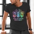 Vintage Are You Fall O Ween Directions Teacher Halloween Men's V-Neck T-Shirt, gift for family, gift for coworker