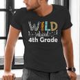 Wild About 4th Grade First Day Of School Teacher Student Men's V-Neck T-Shirt, First Grade Teacher Shirts, 4th Grade Teacher Shirts, gift for family, gift for coworker Wild About 4th Grade First Day Of School Teacher Student Men's V-Neck T-Shirt, First Grade Teacher Shirts, 4th Grade Teacher Shirts, gift for family, gift for coworker