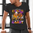 Will Trade Students For Candy Teacher Halloween Men's V-Neck T-Shirt, gift for family, gift for coworker Will Trade Students For Candy Teacher Halloween Men's V-Neck T-Shirt, gift for family, gift for coworker
