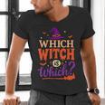 Which Witch Is Which Halloween For Women Men English Teacher Men's V-Neck T-Shirt, English Teacher Shirts, gift for family, gift for coworker