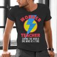 Wonder Teacher Costume Shirt Teacher Halloween Costume Tee Men's V-Neck T-Shirt, gift for family, gift for coworker Wonder Teacher Costume Shirt Teacher Halloween Costume Tee Men's V-Neck T-Shirt, gift for family, gift for coworker