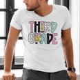 Back To School Third Grade Teacher First Day Of 3rd Grade Men's V-Neck T-Shirt, First Grade Teacher Shirts, gift for family, gift for coworker Back To School Third Grade Teacher First Day Of 3rd Grade Men's V-Neck T-Shirt, First Grade Teacher Shirts, gift for family, gift for coworker
