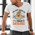 You Can't Scare Me I Teach Daycare Teacher Halloween Ghost Men's V-Neck T-Shirt, gift for family, gift for coworker You Can't Scare Me I Teach Daycare Teacher Halloween Ghost Men's V-Neck T-Shirt, gift for family, gift for coworker