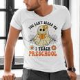 You Can't Scare Me I Teach Preschool Teacher Halloween Ghost Men Women Men's V-Neck T-Shirt, gift for family, gift for coworker You Can't Scare Me I Teach Preschool Teacher Halloween Ghost Men Women Men's V-Neck T-Shirt, gift for family, gift for coworker