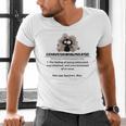 Cat Exhausted Teacher Exhausterwhelmulated Definition Men's V-Neck T-Shirt, gift for family, gift for coworker Cat Exhausted Teacher Exhausterwhelmulated Definition Men's V-Neck T-Shirt, gift for family, gift for coworker