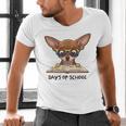 Chihuahua 100 Days Of School Rainbow Glasses Teacher Men's V-Neck T-Shirt, gift for family, gift for coworker Chihuahua 100 Days Of School Rainbow Glasses Teacher Men's V-Neck T-Shirt, gift for family, gift for coworker