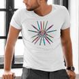 Cool Brush Heart Shape Art Teacher Paint For Artist Painter Men's V-Neck T-Shirt, gift for family, gift for coworker