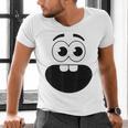 Creepy Carrots Face Teacher Halloween Costume Matching Men's V-Neck T-Shirt, gift for family, gift for coworker Creepy Carrots Face Teacher Halloween Costume Matching Men's V-Neck T-Shirt, gift for family, gift for coworker