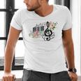 Cut Music Teacher Shirt With a Piano Keys Notes And Flowers Men's V-Neck T-Shirt, gift for family, gift for coworker Cut Music Teacher Shirt With a Piano Keys Notes And Flowers Men's V-Neck T-Shirt, gift for family, gift for coworker