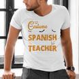 I Don't Need A Costume I'm A Spanish Teacher Halloween Men's V-Neck T-Shirt, gift for family, gift for coworker