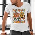 Fall In Love With Learning Thanksgiving Teacher Student Men's V-Neck T-Shirt, gift for family, gift for coworker Fall In Love With Learning Thanksgiving Teacher Student Men's V-Neck T-Shirt, gift for family, gift for coworker