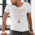 The Floor Is Lava For History Lovers & Teachers Premium Tri-Blend Men's V-Neck T-Shirt, History Teacher Shirts, gift for family, gift for coworker The Floor Is Lava For History Lovers & Teachers Premium Tri-Blend Men's V-Neck T-Shirt, History Teacher Shirts, gift for family, gift for coworker