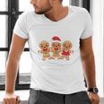 Hanging With My Cookies Gingerbread Christmas Teacher Xmas Men's V-Neck T-Shirt, gift for family, gift for coworker