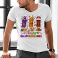 Happy Hallothanksmas Halloween Thanksgiving Pencils Teachers Men's V-Neck T-Shirt, gift for family, gift for coworker Happy Hallothanksmas Halloween Thanksgiving Pencils Teachers Men's V-Neck T-Shirt, gift for family, gift for coworker