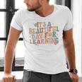 It's a Beautiful Day For Learning Teacher Students Men Women Men's V-Neck T-Shirt, gift for family, gift for coworker It's a Beautiful Day For Learning Teacher Students Men Women Men's V-Neck T-Shirt, gift for family, gift for coworker