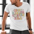 In My Kindergarten Era Retro Back To School Teacher Student Men's V-Neck T-Shirt, gift for family, gift for coworker In My Kindergarten Era Retro Back To School Teacher Student Men's V-Neck T-Shirt, gift for family, gift for coworker