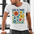 Leer Es Poder Cute Floral Boho Spanish Teacher Reading Men's V-Neck T-Shirt, gift for family, gift for coworker Leer Es Poder Cute Floral Boho Spanish Teacher Reading Men's V-Neck T-Shirt, gift for family, gift for coworker