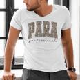 Leopard Paraprofessional Back To School Para Squad Teacher Men's V-Neck T-Shirt, gift for family, gift for coworker Leopard Paraprofessional Back To School Para Squad Teacher Men's V-Neck T-Shirt, gift for family, gift for coworker