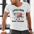 Little Miss Music Teacher Music Teacher Team Men's V-Neck T-Shirt, gift for family, gift for coworker Little Miss Music Teacher Music Teacher Team Men's V-Neck T-Shirt, gift for family, gift for coworker