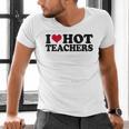 I Love Hot Teachers Men Women Men's V-Neck T-Shirt, gift for family, gift for coworker I Love Hot Teachers Men Women Men's V-Neck T-Shirt, gift for family, gift for coworker
