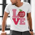 Love Kindergarten Cute Apple School Teacher Men's V-Neck T-Shirt, gift for family, gift for coworker Love Kindergarten Cute Apple School Teacher Men's V-Neck T-Shirt, gift for family, gift for coworker