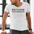 Music Teacher Hearts Music Teaching Men's V-Neck T-Shirt, gift for family, gift for coworker