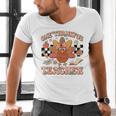 One Thankful Teacher Thanksgiving Retro Groovy Fall Teachers Men's V-Neck T-Shirt, Groovy Teacher Shirts, gift for family, gift for coworker One Thankful Teacher Thanksgiving Retro Groovy Fall Teachers Men's V-Neck T-Shirt, Groovy Teacher Shirts, gift for family, gift for coworker